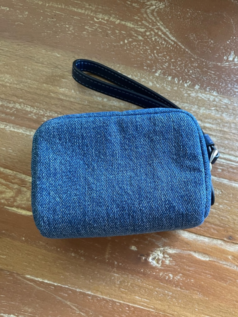 Coach Denim Wristlet NWT - Picture 5 of 9
